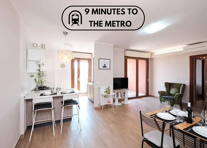 Appartamento Porta Di Roma, Moderno Luminoso Con Wi-fi E Ac